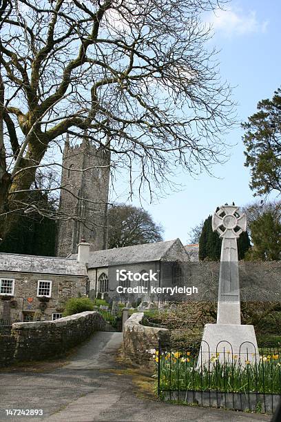 Photo libre de droit de Rural Anglais Église banque d'images et plus d'images libres de droit de Angleterre - Angleterre, Cornouailles, Croix celtique