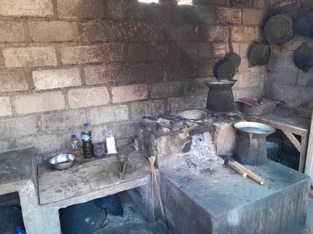 istock Traditional kitchen in the balinese house 1472429241