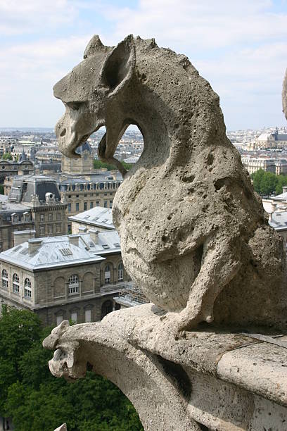 istock Gargoyle, Notre Dame, Paris 147243012