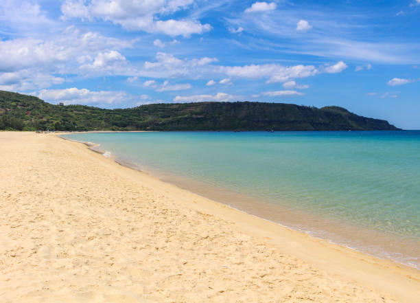 istock Wild blue sea with white sand, Phu Yen province 1472432605