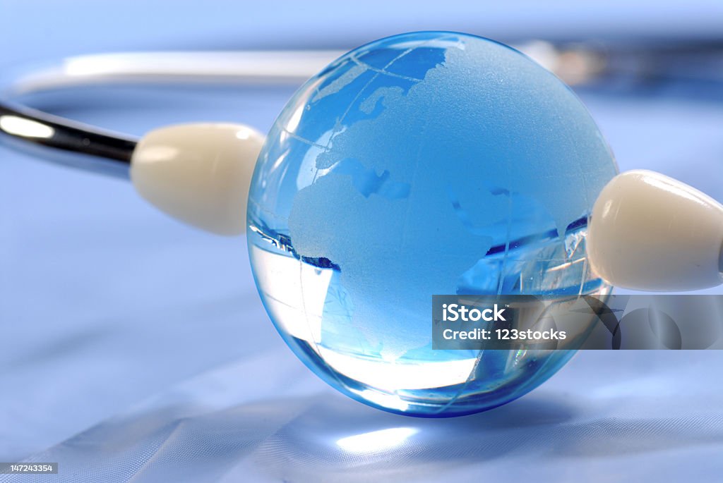 globe, 청진기 - 로열티 프리 청진기 스톡 사진