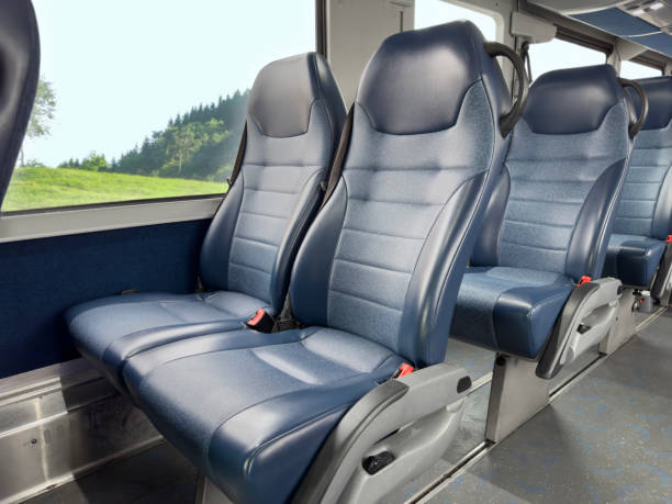 istock Passenger seats in a bus 1472434404