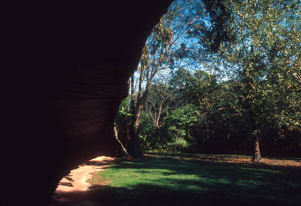 Graham Cave SP - Looking Along Cave Entrance - 1998