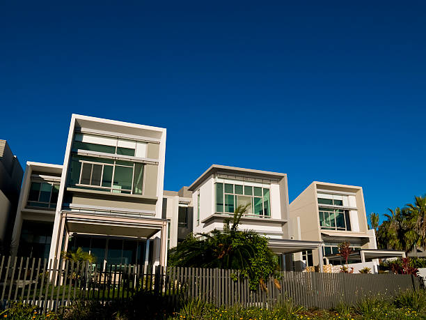 Trio of architecturally designed homes