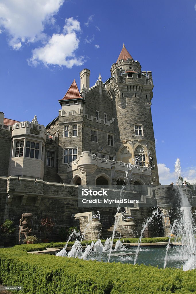 Casa Loma - Foto stock royalty-free di Toronto