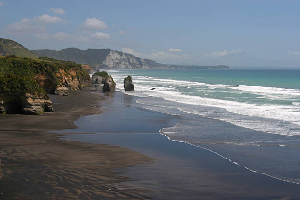 타라나키 해안 지역 new zealand - taranaki region 뉴스 사진 이미지