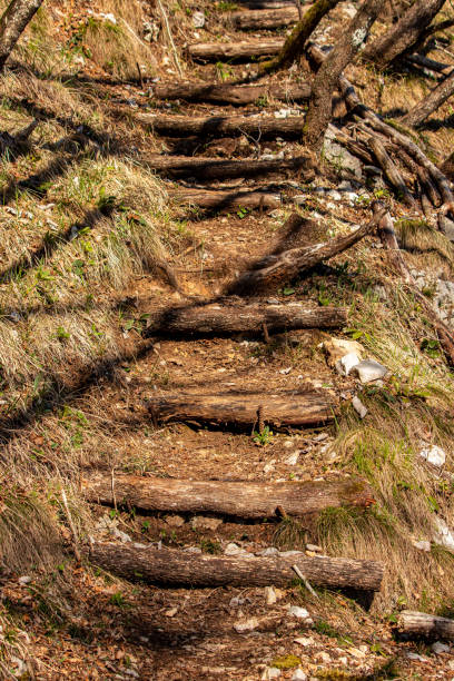 stairs outside in nature, Europa in urban and non urban environment