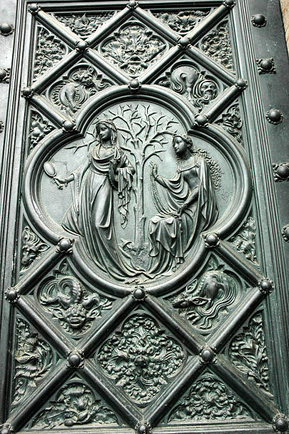 istock cologne cathedral door design 147245098