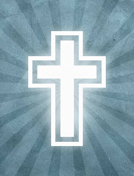 istock Holy Cross Starburst grunge background 147245110
