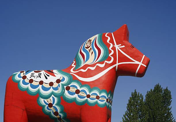 istock Dalecarlian horse 147245315