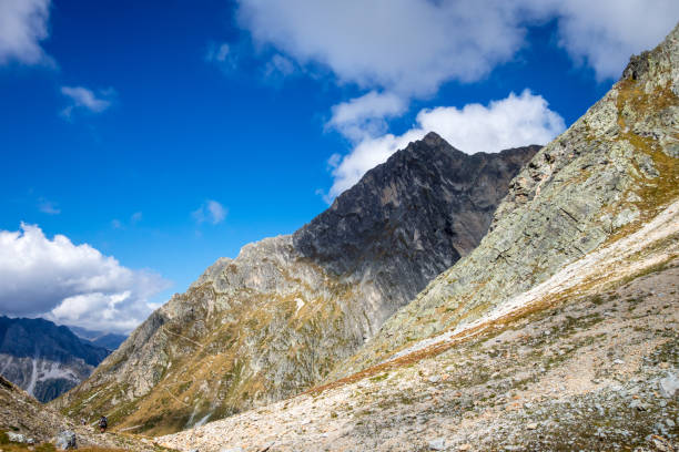 istock Mountain landscape in French alps 1472454645