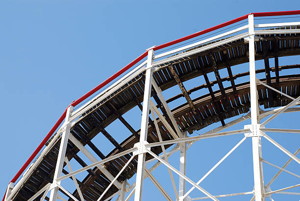 istock Coney Island Cyclone Rollercoaster Detail 147245501