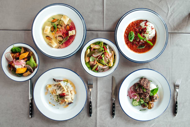 istock Mediterranean cuisine dishes on the served table 1472455250