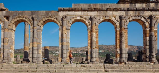 The ruins of the Men Sanctuary, located in the northeast of the ancient city of Antiokheia in Pisidia, date back to 400 BC. It was built in the name of the \