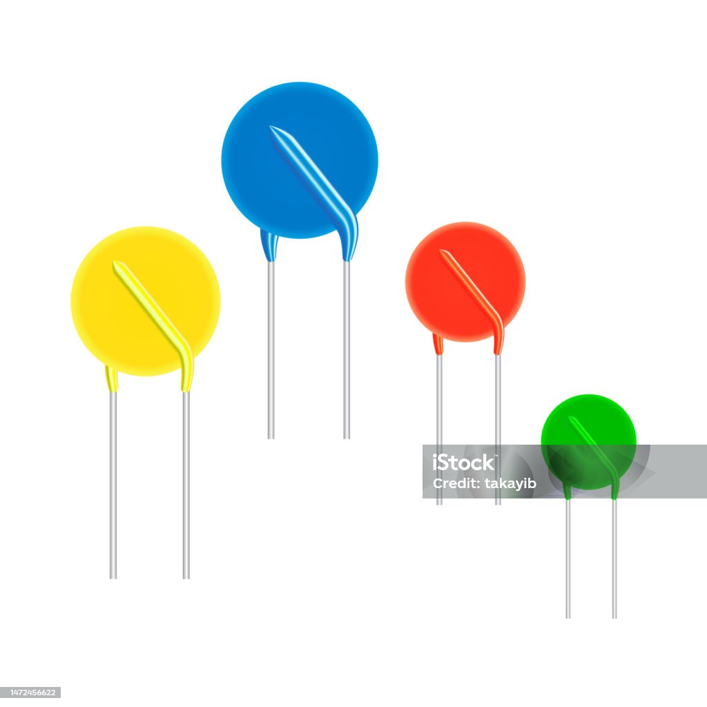 Varistor Set Electric Power Surge Protector Stock Illustration ... Circuit Diagram