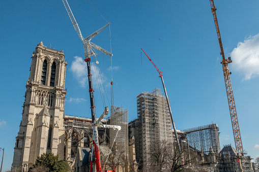 On April 15, 2019, flames engulfed Notre-Dame Cathedral in Paris, destroying its roof, toppling its spire and leaving millions of people across the globe devastated. Five years after the Notre Dame Cathedral in Paris caught fire, restoration works have been ongoing ever since. Dozens of French and international companies work to finish the rebuilding of the World Heritage Site in the spring of 2024.