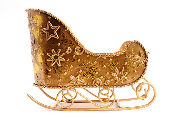 istock Decoration Christmas Sleigh 147246617