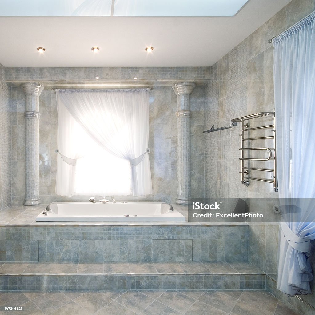 Baño de lujo - Foto de stock de Arquitectura libre de derechos