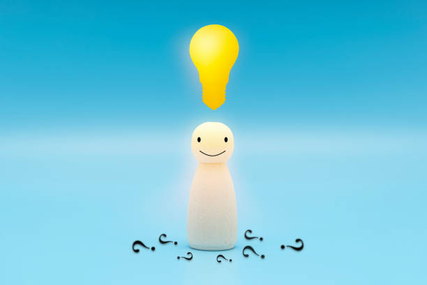 istock Outstanding people standing with light bulb icon out from the crowd. Human resource, Talent management, Recruitment employee 1472468362