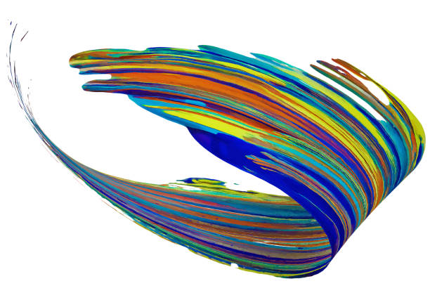 istock Isolated Oil Paint Stroke. 1472468664