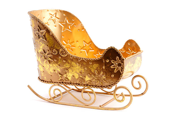 istock Decoration Christmas Sleigh 147246971