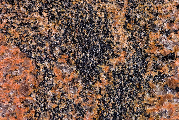Preto e laranja textura de pedra de mármore - foto de acervo