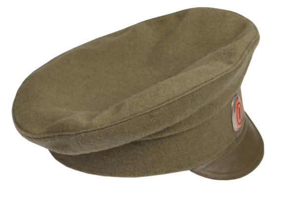 istock Imperial Russian Army cap isolated on white background 1472476497