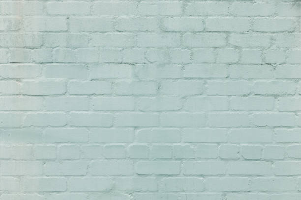 Close-up on an old clean brick wall.