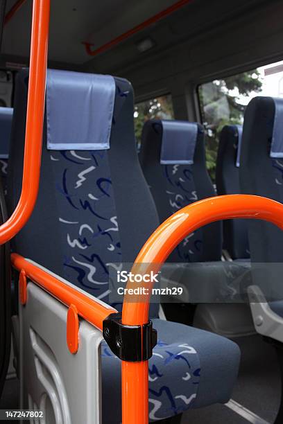 Foto de Ônibus Internos e mais fotos de stock de Assento de veículo - Assento de veículo, Cinza - Descrição de Cor, Confortável