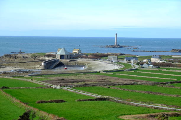 istock The Goury lighthouse on a sunny day. 1472479487