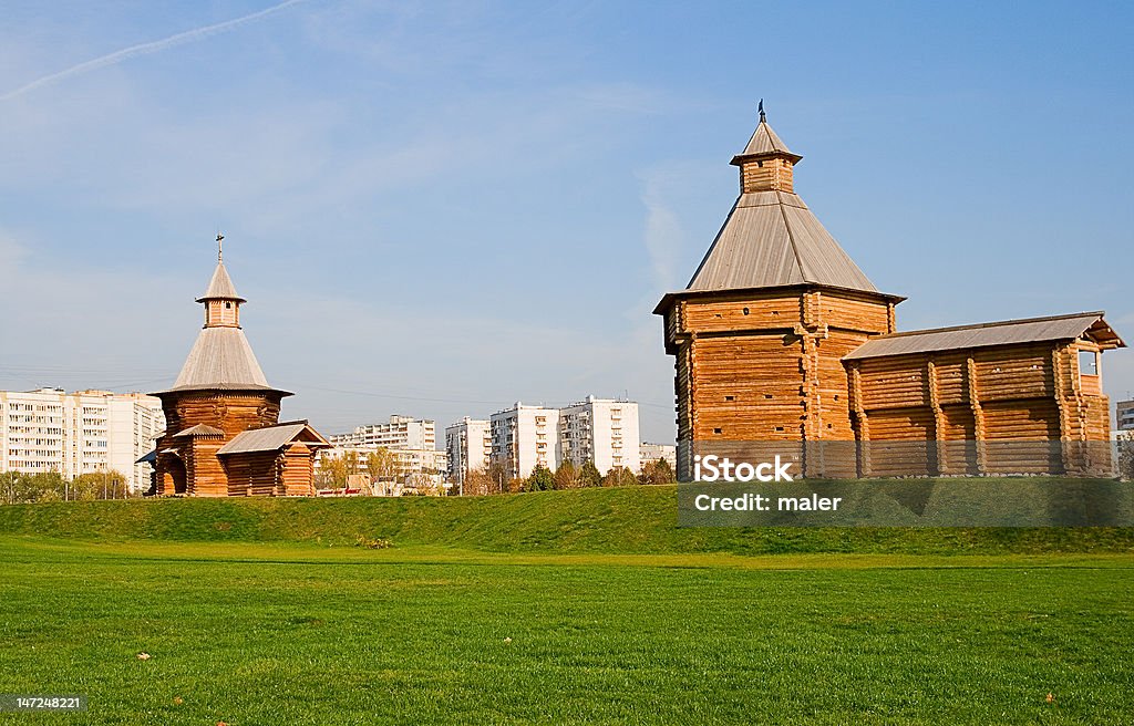 Памятник estate деревянной architecture - Стоковые фото Архитектура роялти-фри