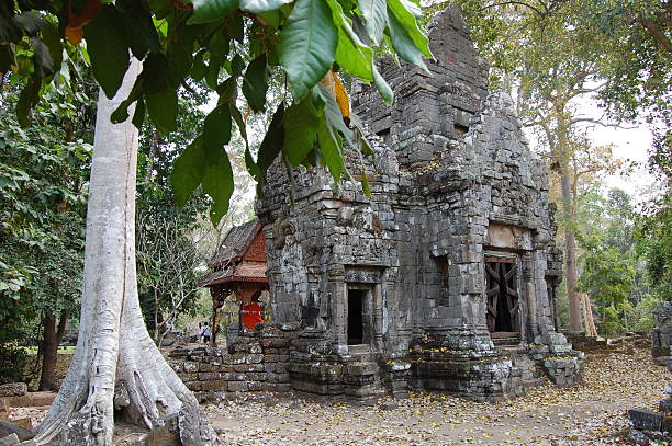 istock Wat ruins in the forest, Angkor Cambodia 147248261