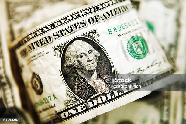 Ee Uu Dollar Facturas Foto de stock y más banco de imágenes de Billete de banco - Billete de banco, Billete de un dólar estadounidense, Cultura estadounidense