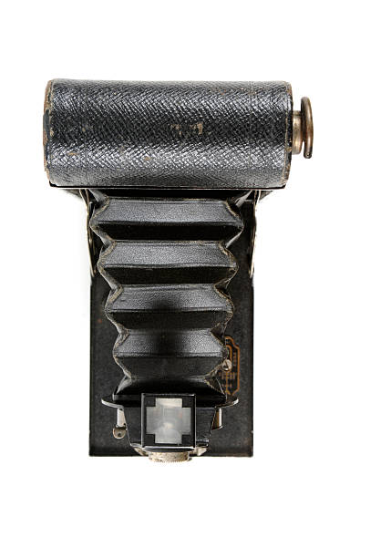 Top view 120mm Vintage Folding Cartridge Hawk Eye Camera