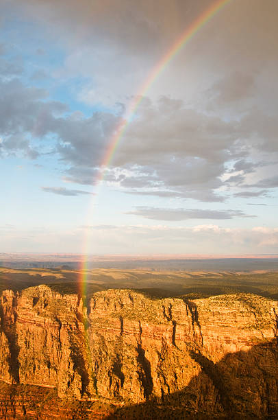 istock Rainbow at the grand canyon 147249285