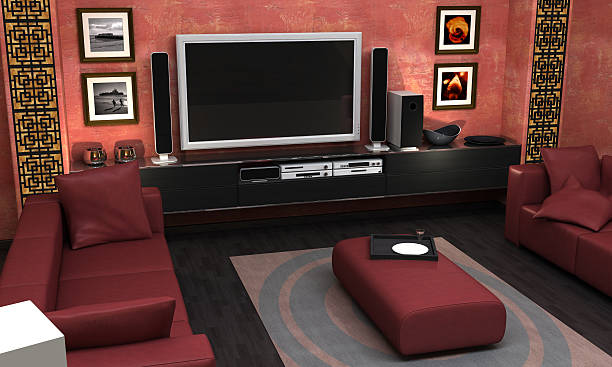 istock Asian themed living room. 147249446