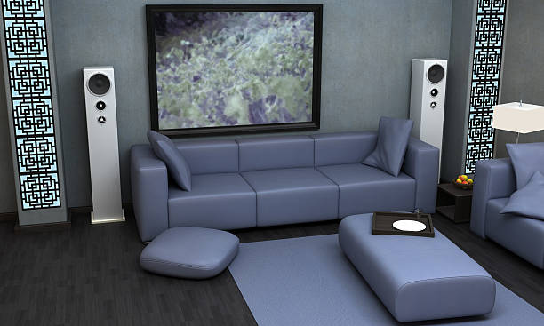 Asian themed living room.