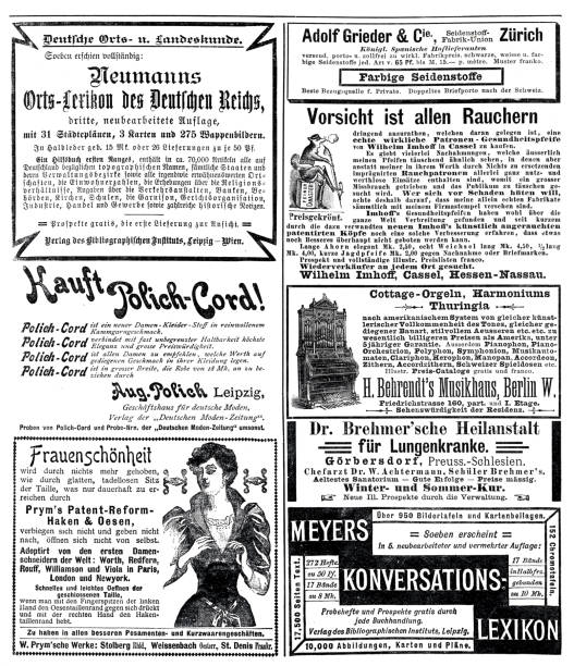 istock Ads in a German magazine of 1888 1472504232