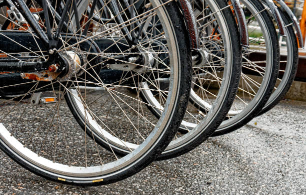 istock Parking for bikes in Alesund, Norway 1472514549
