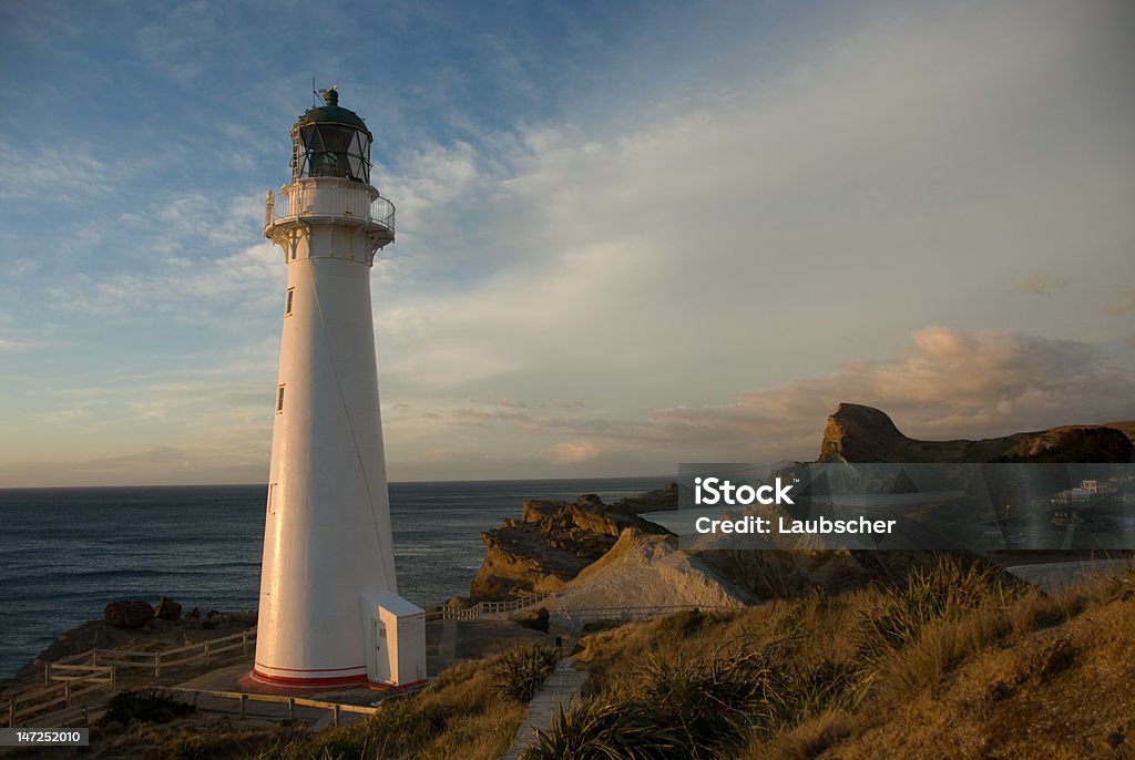 Castlepoint farol ao Amanhecer - Royalty-free Amanhecer Foto de stock