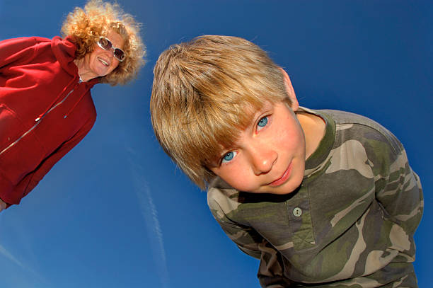 Family Play stock photo