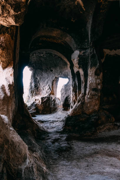 istock Ancient Monastery Carved into the Rocks 1472524732