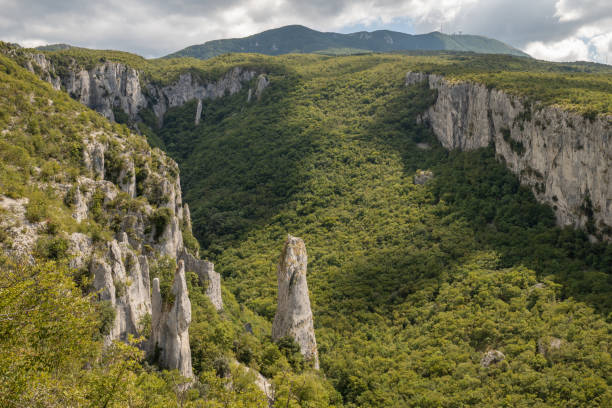 istock Rock formation and pinnacles in Croatia 1472525253
