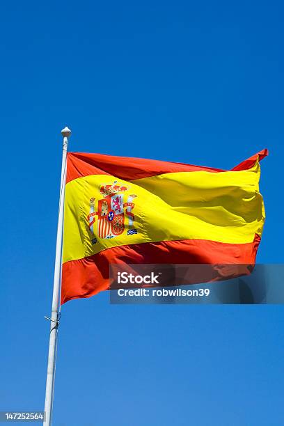 Flag Of Spain Stock Photo - Download Image Now - Blue, Democracy, Election