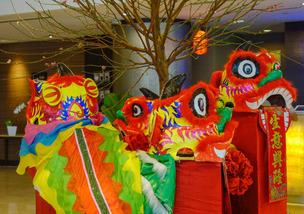 istock Chinese traditional dancing lion 1472528567
