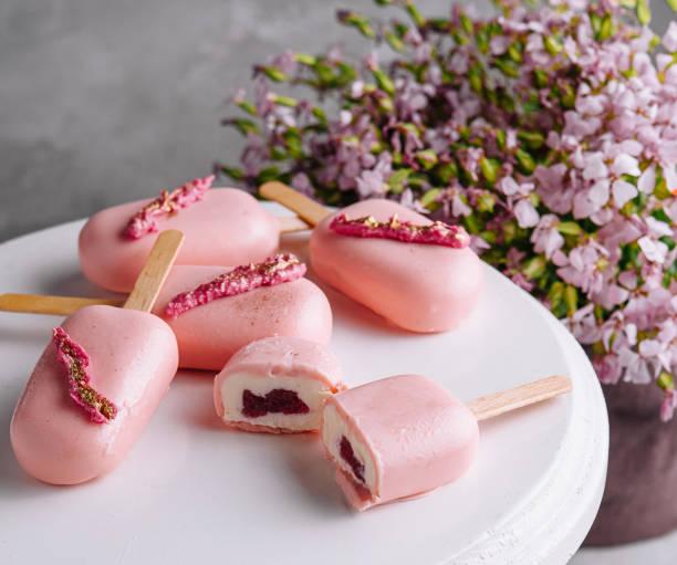 istock Dessert in the form of ice cream 1472530076