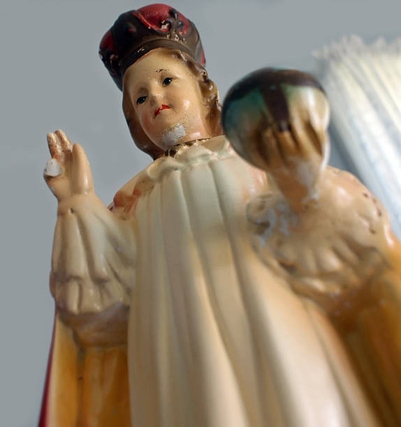 Statue of the Infant of Prague, AKA Baby Jesus.