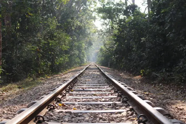 Amazing railwayline in Sylet Bangladesh