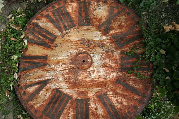 removed and forgotten clockwork from old church