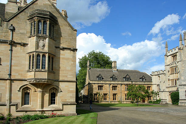 istock Oxford University, old college buildings 147256148